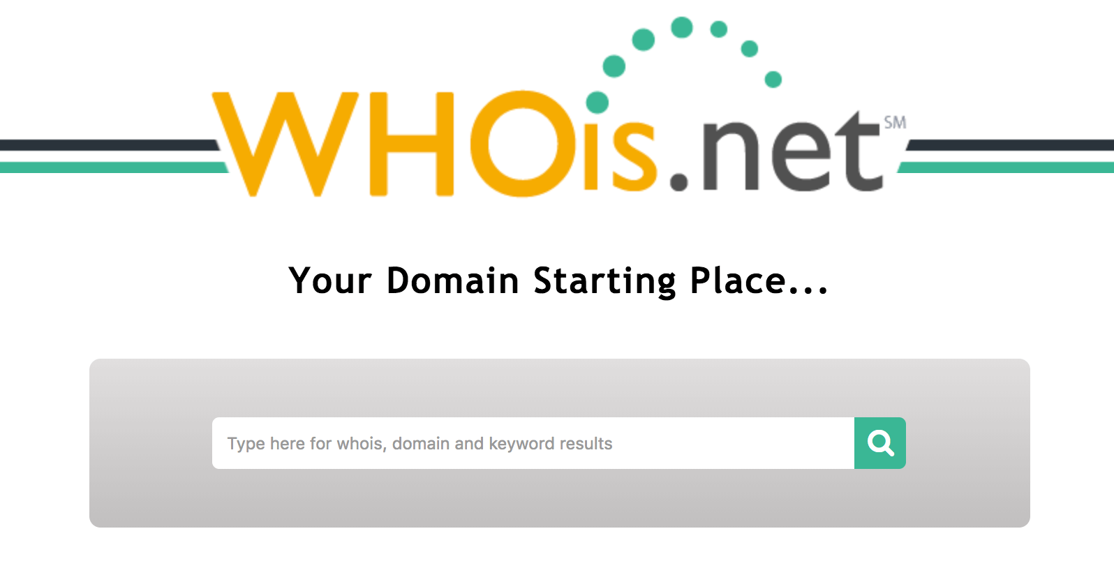 Do a Whois Search