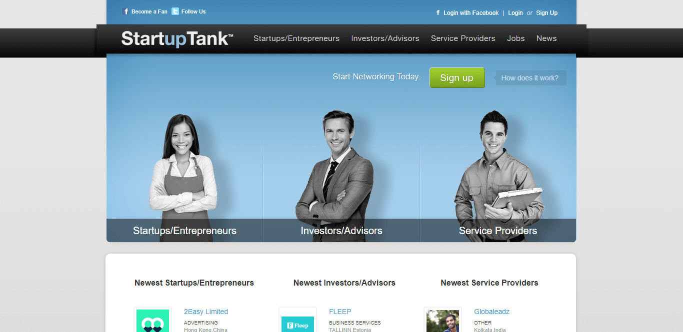 Startup Tank