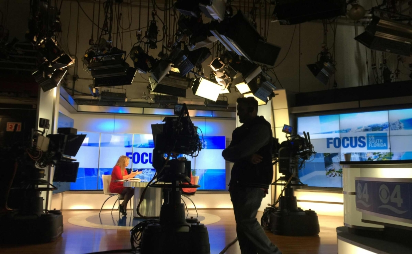 how to get on local news