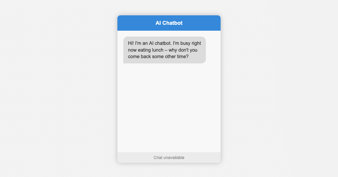 check your AI chatbots
