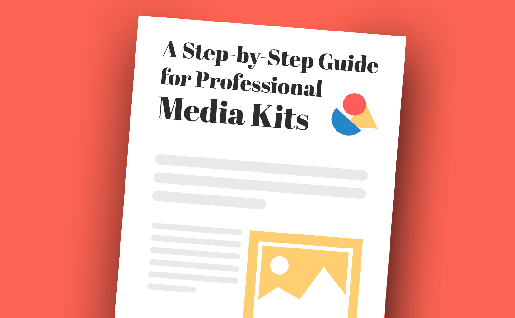 How to Create a Professional Media Kit